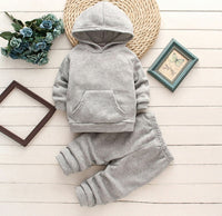 Grey jogger set