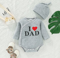 I love DAD 3 piece set