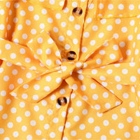 Yellow Polka Dot Dress