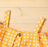 Yellow Polka Dot Dress