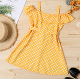 Yellow Polka Dot Dress