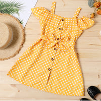 Yellow Polka Dot Dress