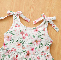 Pretty in Pink Floral Tank and Shorts Set