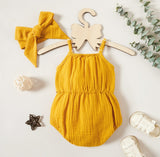 Sweet Yellow Romper