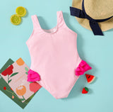 Twin Flamingo One-piece Swimsuit