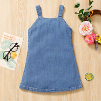 Denim Overall Dress