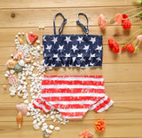 Stars and Stripes Two-piece Swimsuit