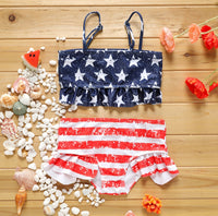 Stars and Stripes Two-piece Swimsuit