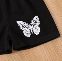 Black Butterfly 3 piece Set